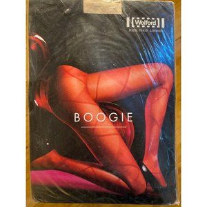 Wolford Sexy Boogie Tights Women size Medium peach color